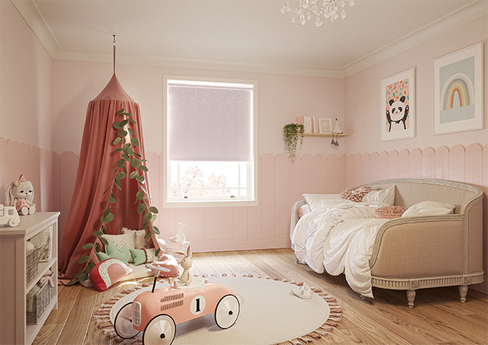 Jasmine (Blackout), Orchid - Roller Blind - Image 7